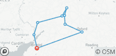  Rondreis naar Stratford-upon-Avon, Oxford &amp; de Cotswolds - in kleine groep - vanuit Bristol - 9 bestemmingen 