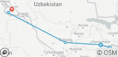  AVENTURA POR LA RUTA DE LA SEDA: MONTAÑAS FANN Y LO MEJOR DE UZBEKISTÁN - 6 destinos 