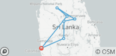  Rendez- vous avec les hauts lieux du Sri Lanka en 15 jours - 7 destinations 