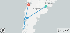  Crucero por la Patagonia con Buenos Aires, Bariloche y Santiago - 12 destinos 