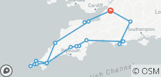  Circuito de 4 días a Cornualles, Devon y Stonehenge en grupo pequeño desde Bristol - 18 destinos 