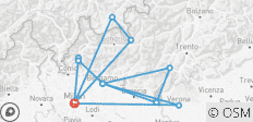  Italien und seine nördlichen Seen - 12 Destinationen 