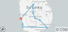  09-Day Expedition through Sri Lanka\'s Treasures - 9 destinations 