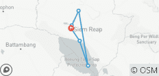  Private Angkor Wat 5 Days Tour for All Cambodia Highlight - 6 destinations 