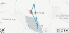  Private Angkor Wat 5 Days Tour for All Cambodia Highlight - 6 destinations 