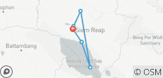  Circuit privé de 5 jours à Angkor Wat pour tous les sites emblématiques du Cambodge - 6 destinations 