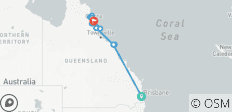  De Brisbane à la forêt tropicale de Daintree - Circuit de 9 jours - 15 destinations 
