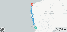  8 Day Perth to Exmouth with Ningaloo Reef Comfort Tour (PX8) - 18 destinations 