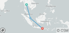  Bangkok, Singapore And Bali - 3 destinations 