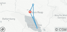  Temples d\'Angkor et village flottant de Tonle Sap - Circuit privé de 3 jours - 6 destinations 