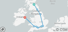 Exploring Britain &amp; Ireland featuring England, Ireland, Scotland and Wales (Edinburgh to Dublin) (2024) - 9 destinations 