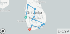  Sri Lanka Zwitscherpfade - 11 Destinationen 