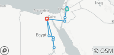  Culturele ervaringen in Jordanië &amp; Egypte – diepgaand - 11 bestemmingen 