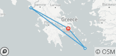  Athènes Santorin et Corfou - 4 destinations 