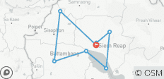  Cambodge : 7 jours pour Siem Reap et Battambang en croisière fluviale et par voie terrestre - 8 destinations 