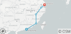  Splendid South China 14D: Hong Kong, Xiamen, Tulou, Wuyishan, Hangzhou, Xitang, Shanghai - 5 destinations 
