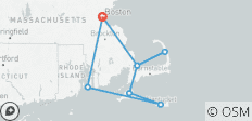  Boston Cape Cod en de eilanden (kleine groepen, 8 dagen, transfer van en naar de luchthaven van Boston) - 8 bestemmingen 