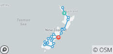  Spektakuläres Neuseeland (2023/2024, 19 Tage) - 22 Destinationen 