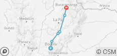  7 jours de Bogota à Barichara - 6 destinations 