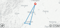  Circuit privé : 3- Nuits d\'exploration du Sichuan de Chengdu à Leshan et Mt Emei - 4 destinations 