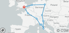  Die Höhepunkte Mitteleuropas zum Kennenlernen - 11 Destinationen 