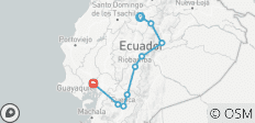  Ecuador: von Quito nach Guayaquil mit Amazonasgebiet - 10 Destinationen 