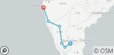  Circuit du patrimoine du Karnataka avec Goa et Mumbai - 6 destinations 