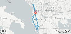  Escapades exquises privées : Albanie en 6 jours - Un voyage privé de luxe sur mesure - 10 destinations 