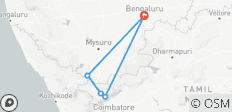  Deléitate con la belleza natural: circuito de 4 días a Bandipur con Ooty y Coonoor(Todo incluido) - 5 destinos 