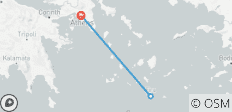  Athens &amp; Santorini - 3 destinations 