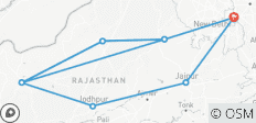  Ultiem Rajasthan - 12 bestemmingen 
