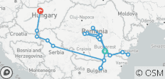  Along the Danube, the Balkan peninsula and Budapest (port-to-port cruise) - 24 destinations 