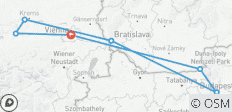  The beautiful blue Danube (port-to-port cruise) - 7 destinations 