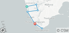  8 Days Exotic Kerala Tour: Revel in the Surreal Beauty of God\'s Own Country(ALL INCLUSIVE) - 8 destinations 