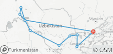  Usbekistan - Aralsee und Erkundung des abgelegenen Nurata-Gebirges (14 Tage) - 11 Destinationen 