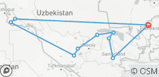  Usbekistan - 11 Tage Abenteuer an der Seidenstraße (11 Tage) - 10 Destinationen 
