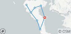  Verken Corfu - een zelfgeleide fietstocht - 9 bestemmingen 