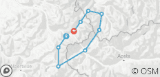  Tour du Mont Blanc 12 jours auto- guidés - 9 destinations 