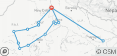  Unraveling the Mysteries: 17 Days of Culture &amp; Wildlife of Rajasthan with Varanasi(ALL INCLUSIVE) - 15 destinations 