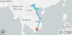  12 dagen In Vietnam Noord –Zuid - 13 bestemmingen 