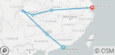  Découverte de la Chine du Sud 12J : Hong Kong, Guilin, Chongqing, Trois Gorges, Shanghai - 6 destinations 