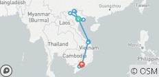  Expédition de 14 jours au Vietnam : Du nord au sud - 15 destinations 