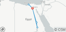  8 Days Cairo to Abu Simbel Tour - 8 destinations 