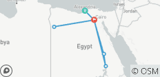  Nilkreuzfahrt und Wüstenaufenthalt - 7 Destinationen 