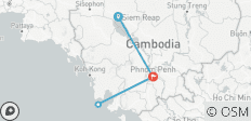  Voyage de 10 jours au Cambodge \&quot;Angkor et au-delà\&quot; (Select Journey) - 4 destinations 