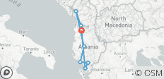  Circuito de 4 días por Albania de norte a sur - 8 destinos 