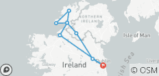  Dublin to Donegal - 3 days - 9 destinations 