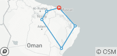  The Oman Complete - Escorted Tour in 4* Hotels – Full Board Plan - 6 destinations 