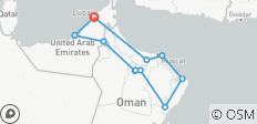  The Gulf of Arabia - Self Drive Tour - 11 destinations 