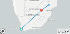  Estrellas de Sudáfrica 2025 - 8 destinos 